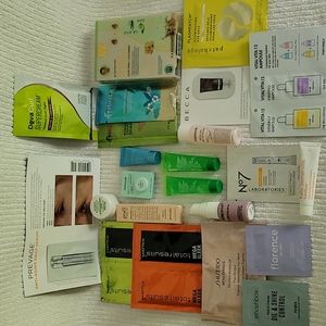 Hair and beauty sample set
